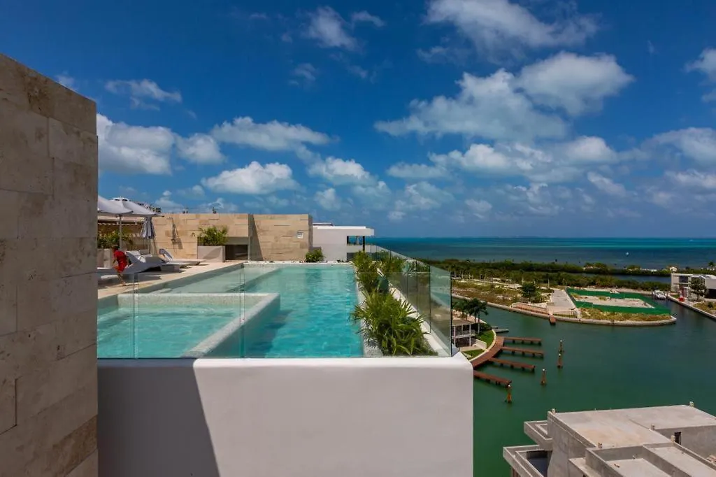 Apartment Luxury 3 Bedroom Condo Rooftop Pool, Near The Beach Cancun Mexico
